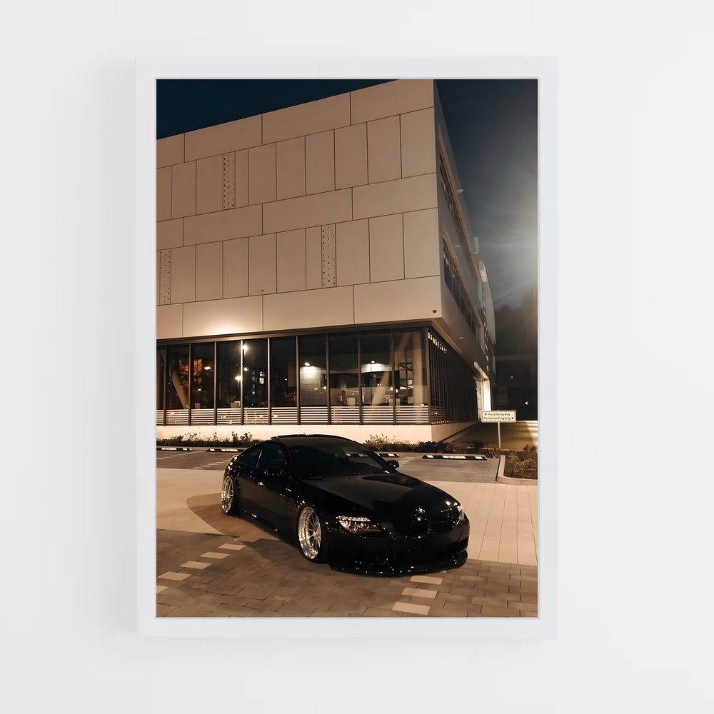 Poster automobile portée – affiche BMW (vue 3)